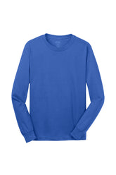 Port & Company® Adult Long Sleeve Core Cotton Tee - Royal